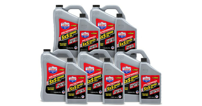 Lucas Oil Synthetic Four-stroke Sxs Engine Oil - Utv News