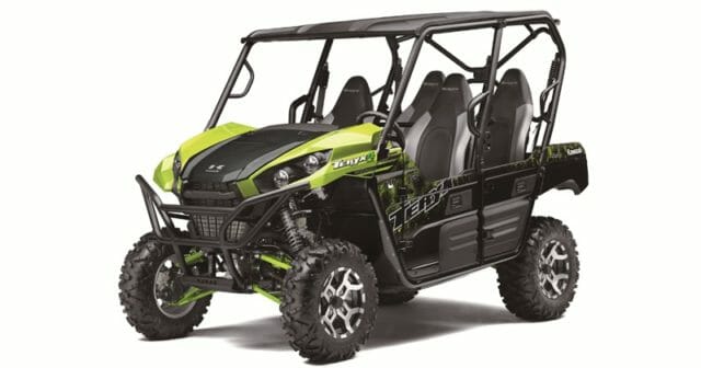 2021 Kawasaki Teryx4 LE Pearl Neon Yellow