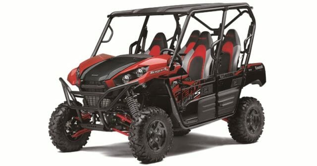 2021 Kawasaki Teryx4 S LE Candy Persimmon Red